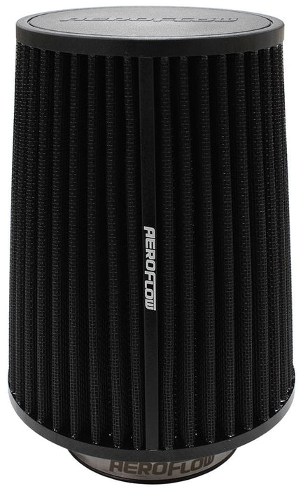 Aeroflow Performance 7.2" (183mm) High x 5-29/32" (150mm) Base O.D x 4.9" (125mm) Top O.D Universal 3-1/8" (79mm) Clamp-On Polyurethane Tapered Pod Filter AF2711-5100 Autofit