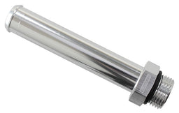 Aeroflow Performance -8 ORB to 7/8" (22mm) Barb, 100mm OAL, Silver Finish ORB Barb Adapters AF926-16-08S Autofit