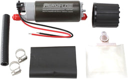 Aeroflow Performance 89.8 GPH (340 LPH) @ 43.5 Psi, Screen Inlet, 3/8" (9.6mm) Barb Outlet E85 340 LPH Hi-Flow In-Tank Pump AF49-1041 Autofit