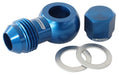 Aeroflow Performance -8AN, Includes Banjo Fitting & Cap 90° Fuel Pump Banjo Kit - Blue AF49-1035 Autofit