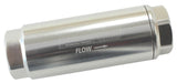Aeroflow Performance -8AN ORB Inlet/Outlet Ports, 3-1/2" x 1-1/4" 60 Micron Pro Filter - Silver AF66-2042S Autofit