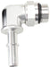 Aeroflow Performance 9.52mm (3/8) to -8 ORB Push-On EFI Fuel Fittings - Silver AF812-08-06S Autofit