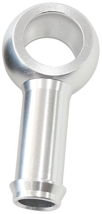 Aeroflow Performance 9.5mm (3/8") Barb, Use 12mm or 7/16" Banjo Bolt to Suit Alloy Barb Banjo - Silver AF807-06S Autofit