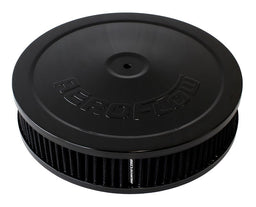 Aeroflow Performance 9" x 2", 5-1/8" neck, black washable cotton element Black Air Filter Assembly AF2251-1110 Autofit