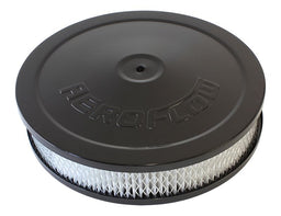Aeroflow Performance 9" x 2", 5-1/8" neck, paper elemen t Black Air Filter Assembly AF2256-1110 Autofit