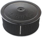 Aeroflow Performance 9" x 4", 7-5/16" neck,Flat Base with black washable cotton element Black Air Filter Assembly AF2251-1364 Autofit