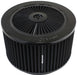 Aeroflow Performance 9" x 5", 7-5/16" neck,Flat Base with black washable cotton element Black Full Flow Air Filter Assembly AF2251-3155 Autofit