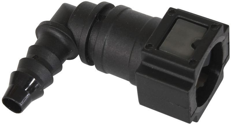 Aeroflow Performance 90° 5/16" push-on to 5/16" male barb Push-On EFI Fuel Fittings AF49-7002 Autofit