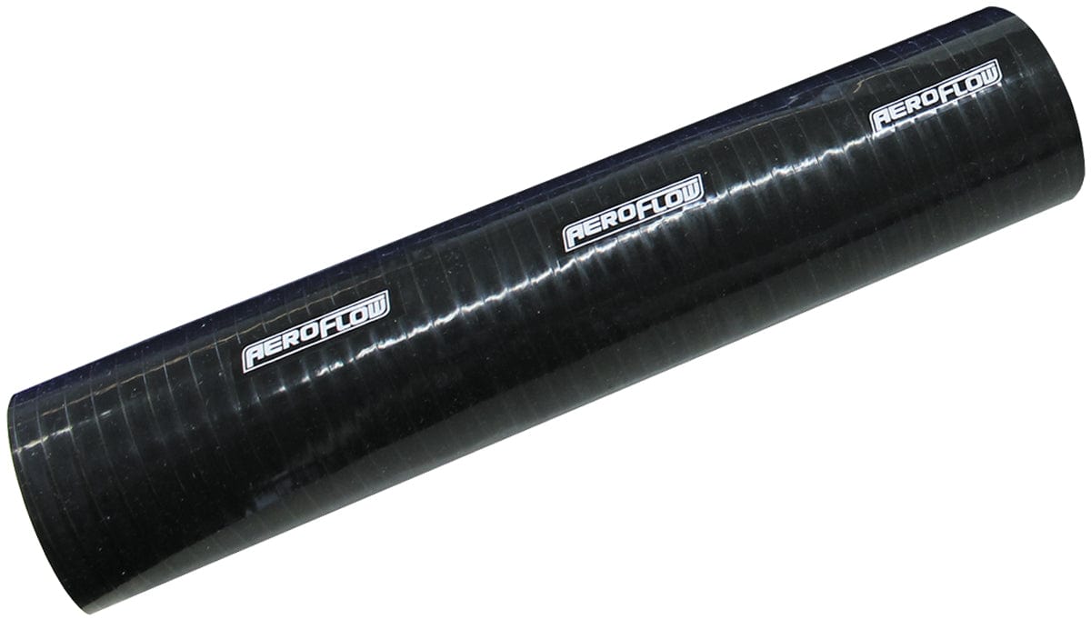 Aeroflow Performance .98ft (300mm) Length. 3-Ply, 11/64" (4.5mm) Wall Thickness Gloss Black Straight Silicone Hose 3/4" (19mm) I.D AF9201-075M Autofit