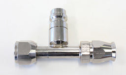 Aeroflow Performance A/C Straight Fitting #6 with Charge Port AFFCE-06B Autofit