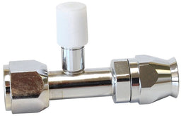 Aeroflow Performance A/C Straight Fitting #8 with Charge Port AFFCE-08B Autofit