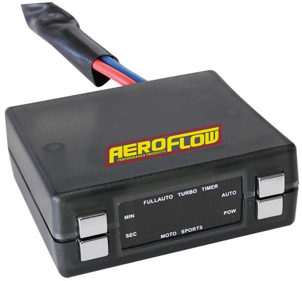 Aeroflow Performance Adjustable between 15 Seconds to 3 Minutes Mini Turbo Timer with Memory AF49-1025 Autofit