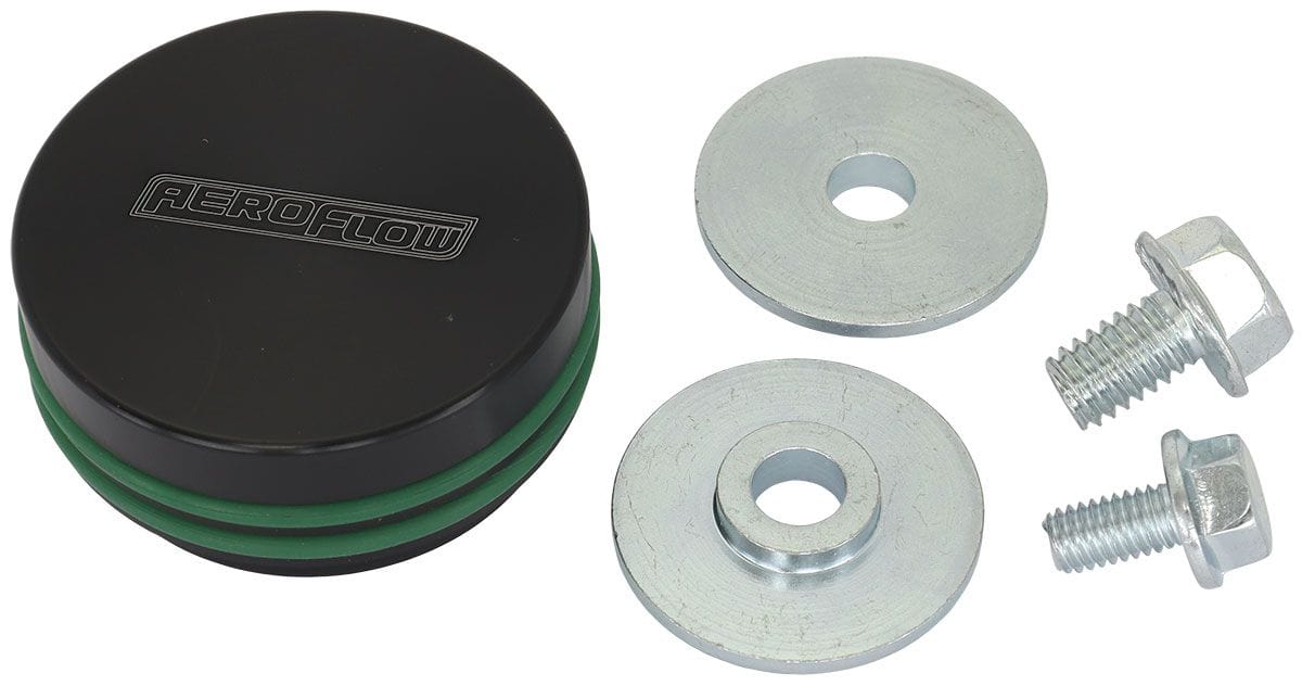 Aeroflow Performance Billet Aluminium Block Off GM TH400 Speedo Sensor Delete Plug AF72-1102 Autofit