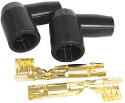Aeroflow Performance Black, 2 pack Xpro Silicone 90° Socket Style Distributor/Coil Boots & Terminals AF4030-3321 Autofit