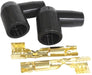 Aeroflow Performance Black, 2 pack Xpro Silicone 90° Socket Style Distributor/Coil Boots & Terminals AF4030-3321 Autofit