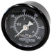 Aeroflow Performance Black Face, White Pointer, 1/8" NPT Male Thread 1-1/2" 30 psi Pressure Gauge AF30-2210 Autofit
