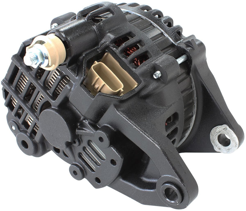Aeroflow Performance Black Finish 150amp Mitsubishi 4G63 Alternator AF4275-1500 Autofit