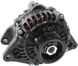 Aeroflow Performance Black Finish 150amp Mitsubishi 4G63 Alternator AF4275-1500 Autofit