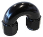 Aeroflow Performance Black Finish 180° Full Flow Female Coupler -10AN AF536-10BLK Autofit