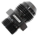 Aeroflow Performance Black Finish 3/8" BSPP to -8AN Adapter AF751-08BLK Autofit