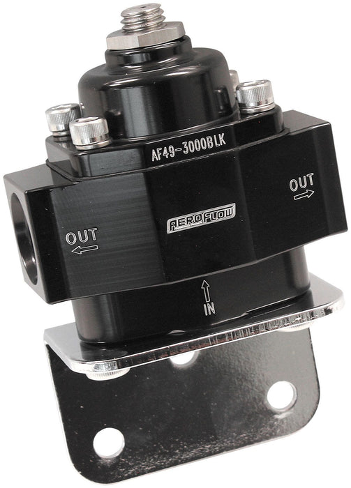 Aeroflow Performance Black Finish. 4.5-9 psi Adjustable AF49-3000BLK Autofit