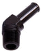 Aeroflow Performance Black Finish 45° 1/8" Male NPT to 3/16" Barb AF845-03-04BLK Autofit