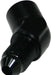 Aeroflow Performance Black Finish 45° Female NPT to Male AN Adapter 1/8" to -3AN AF371-03BLK Autofit