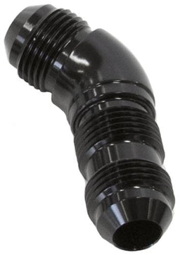 Aeroflow Performance Black Finish 45° Full Flow AN Bulkhead -10AN AF537-10BLK Autofit