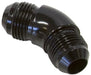 Aeroflow Performance Black Finish 45° Full Flow AN Union -12AN AF527-12BLK Autofit