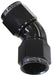 Aeroflow Performance Black Finish 45° Full Flow Female Coupler -10AN AF563-10BLK Autofit