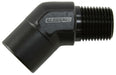 Aeroflow Performance Black Finish 45° NPT Female to Male NPT Fitting 3/8" AF915-06BLK Autofit
