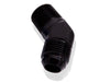 Aeroflow Performance Black Finish 45° NPT to Male Flare Adapter 1/4" to -4AN AF823-04-04BLK Autofit