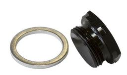 Aeroflow Performance Black finish, 7/8"-20 Holley Fuel Bowl Inlet Blank Plug AF700-00BLK Autofit