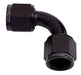 Aeroflow Performance Black Finish 90° Female Swivel Coupler -3AN AF133-03BLK Autofit