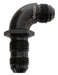 Aeroflow Performance Black Finish 90° Full Flow AN Bulkhead -4AN AF533-04BLK Autofit