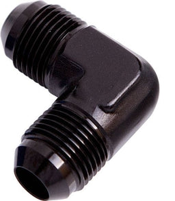 Aeroflow Performance Black Finish 90° Male Flare Union -8AN AF821-08BLK Autofit