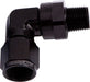 Aeroflow Performance Black Finish 90° Male NPT to Female AN Adapter 1/8" to -4AN AF923-04-02BLK Autofit