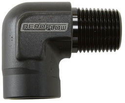 Aeroflow Performance Black Finish 90° NPT Female to Male NPT Fitting 1/8" AF914-02BLK Autofit