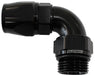Aeroflow Performance Black Finish 90° ORB Male Swivel PTFE (Teflon®) Hose End -12 ORB to -12AN AF583-12-12DBLK Autofit