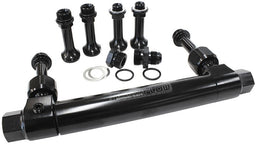 Aeroflow Performance Black Finish Adjustable Billet Fuel Log AF64-2037BLK Autofit