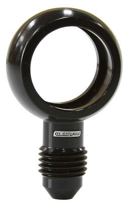 Aeroflow Performance Black Finish Alloy AN Banjo Fitting 18mm to -4AN AF726-04BLK Autofit