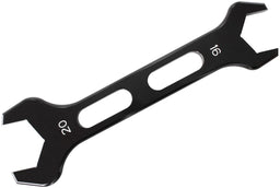 Aeroflow Performance Black Finish Aluminium AN Double Ended Pro Wrench -16AN & -20AN AF98-2244-1-2016 Autofit