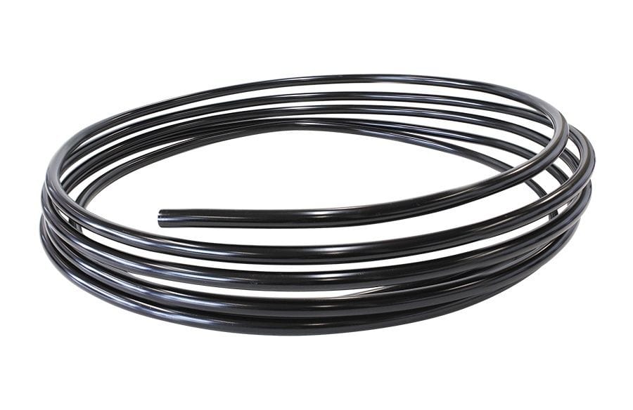 Aeroflow Performance Black Finish Aluminium Fuel Line 3/4" (19.05mm) 25ft. Length Roll AF66-3003BLK Autofit