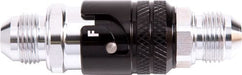 Aeroflow Performance Black Finish Aluminium Quick Release Fitting -8AN Viton Seal AFQR101-08 Autofit