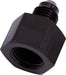 Aeroflow Performance Black Finish AN Flare Reducer Female/Male -12AN to -10AN AF950-12-10BLK Autofit