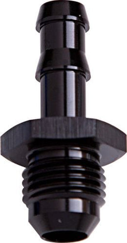 Aeroflow Performance Black Finish AN Flare to Barb Adapter -6AN to 5/16" AF817-05BLK Autofit