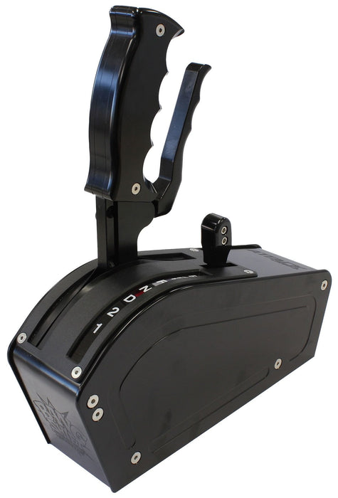 Aeroflow Performance Black Finish Bang Shift ATTACK 3 Speed Forward Pattern Gate Shifter AF72-9021BLK Autofit