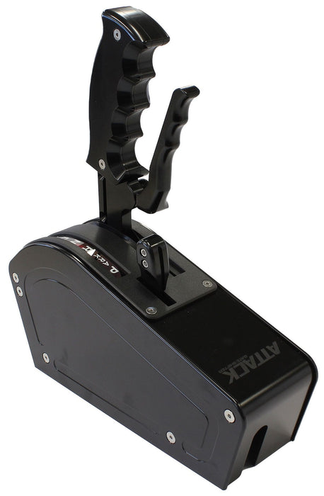 Aeroflow Performance Black Finish Bang Shift ATTACK 4 Speed Forward Pattern Gate Shifter AF72-9023BLK Autofit