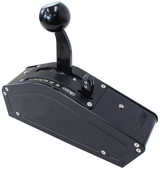 Aeroflow Performance Black Finish Bang Shift NITRO 2, 3 & 4 Speed Ratchet Shifter AF72-9010BLK Autofit
