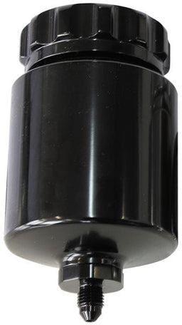 Aeroflow Performance Black Finish Billet Universal Remote Brake/Clutch Reservoir AF64-2150BLK Autofit